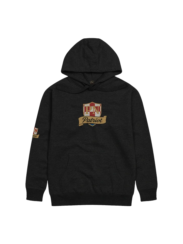 Checkered Patriot Emblem Hoodie product image (1)