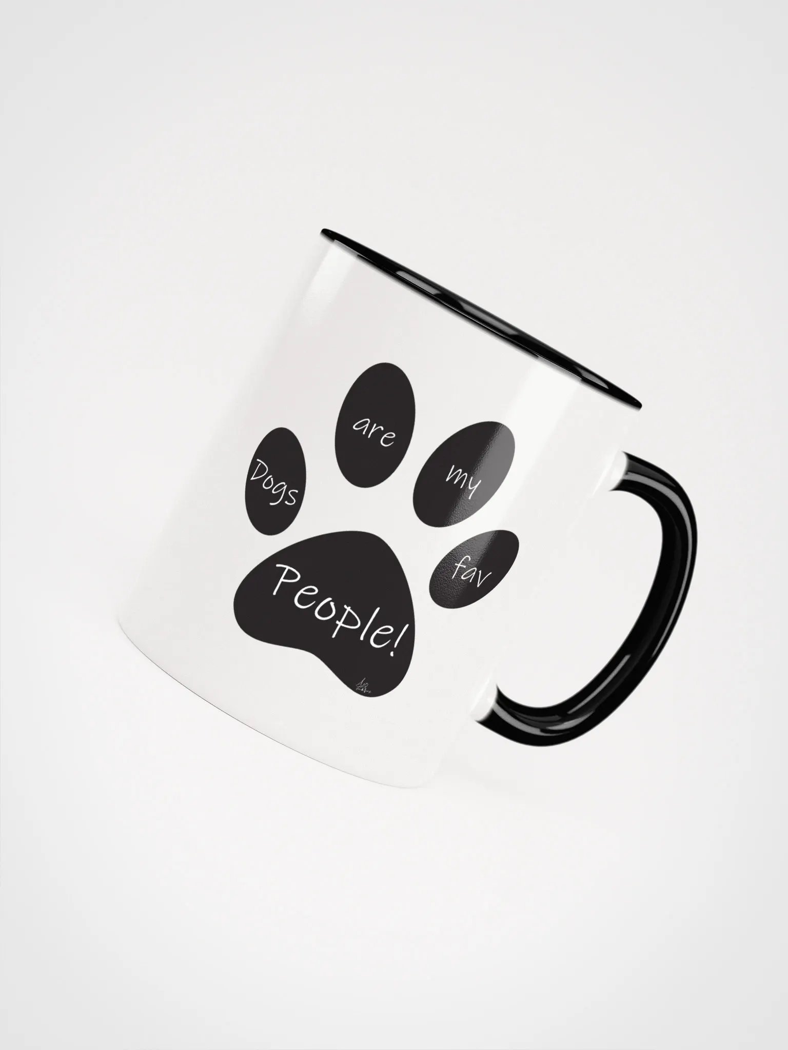 Dogs are my favorite people! COLORED MUG product image (44)