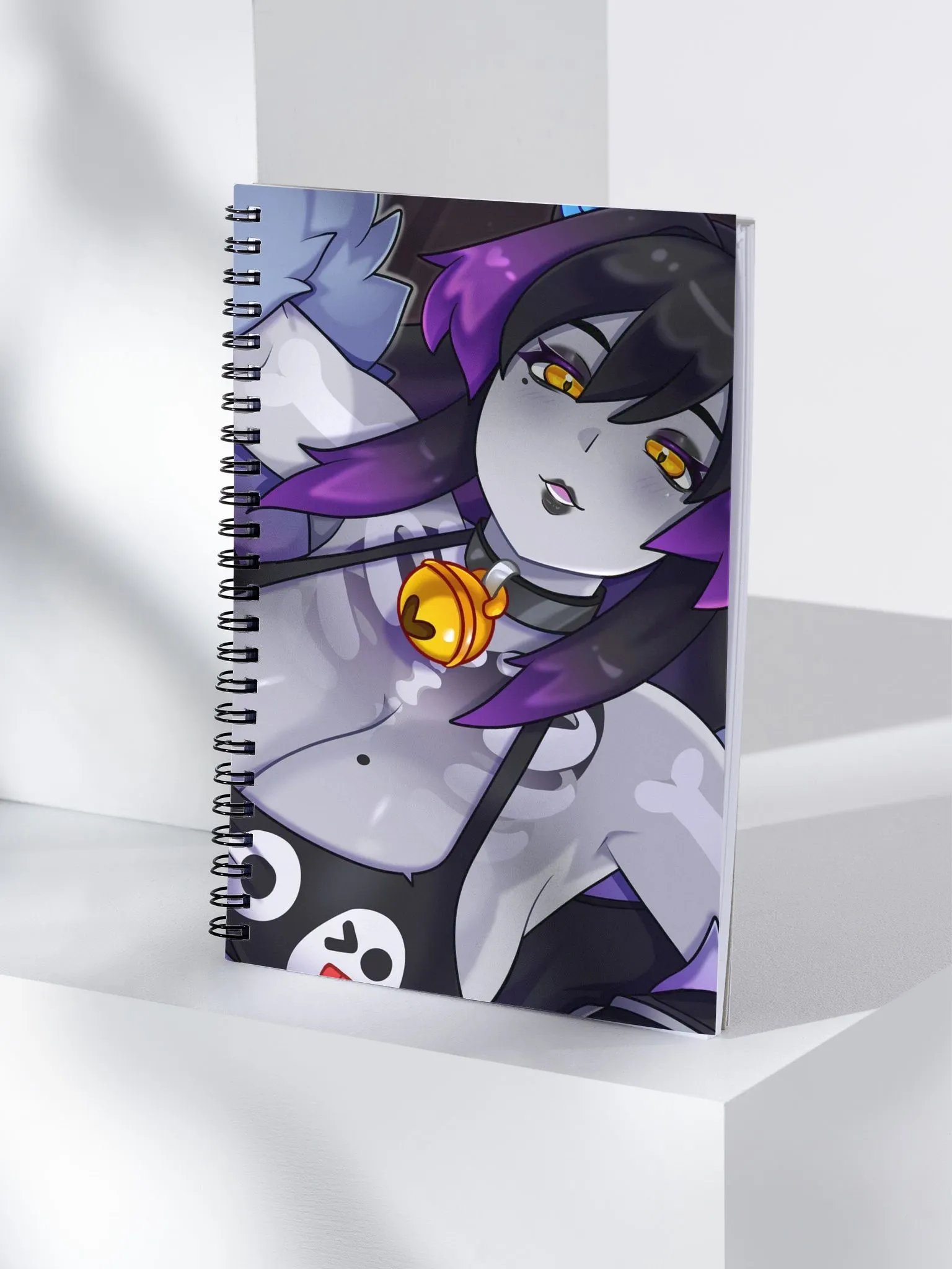 Ghostly Cat Notebook product image (4)