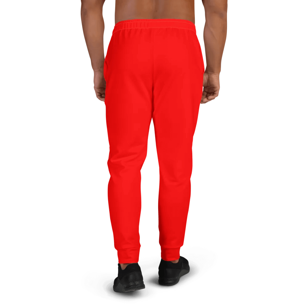 Plain Color Red Joggers product image (2)