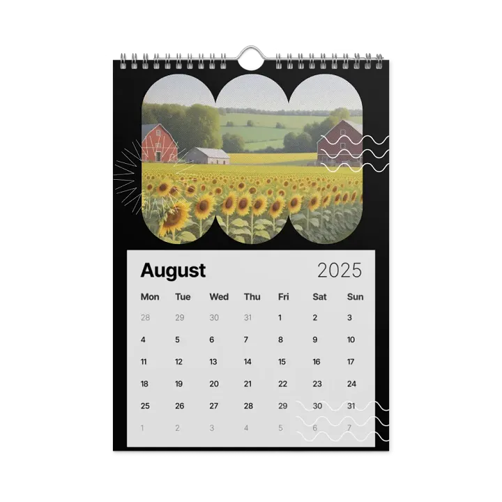SEASONAL NATURE WALL CALENDAR 2025 product image (2)