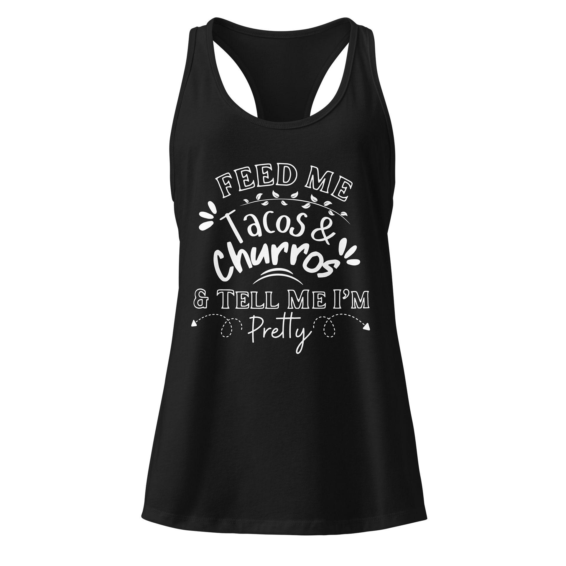 Feed Me Tacos Racerback Tank product image (1)