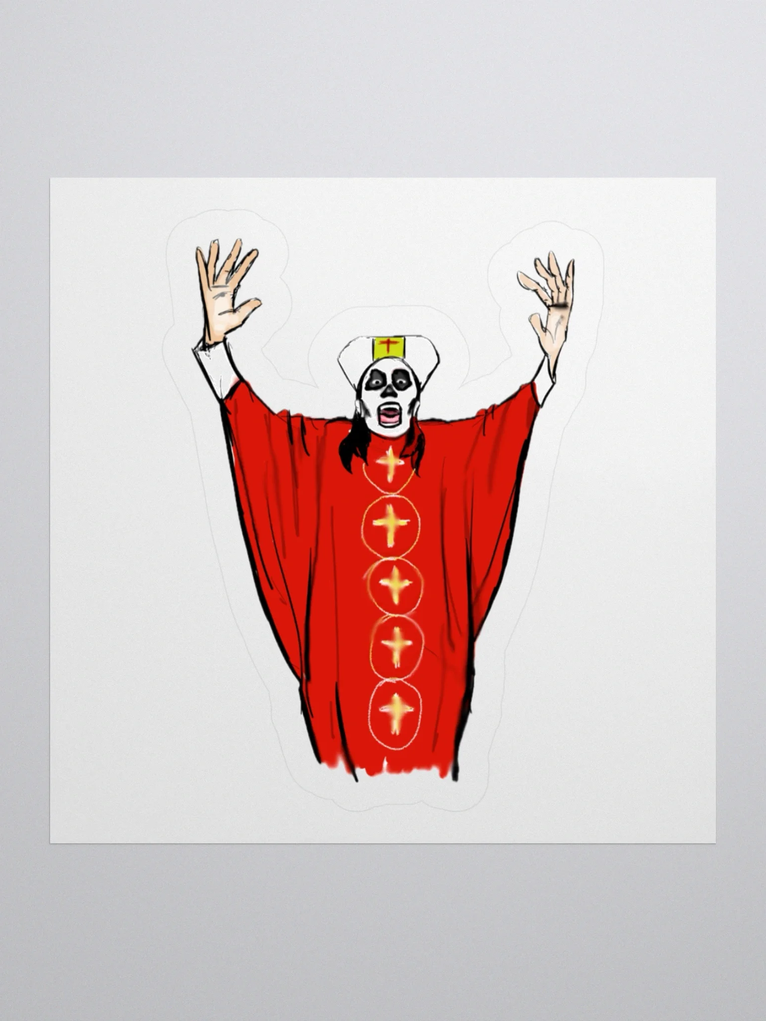 Papa Timbalicus Sticker product image (3)