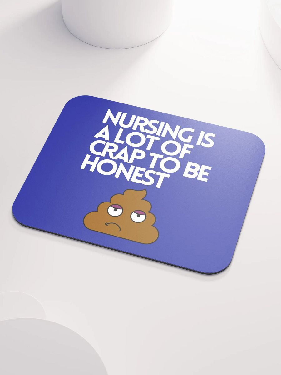 Funny Nurse Mousemat 