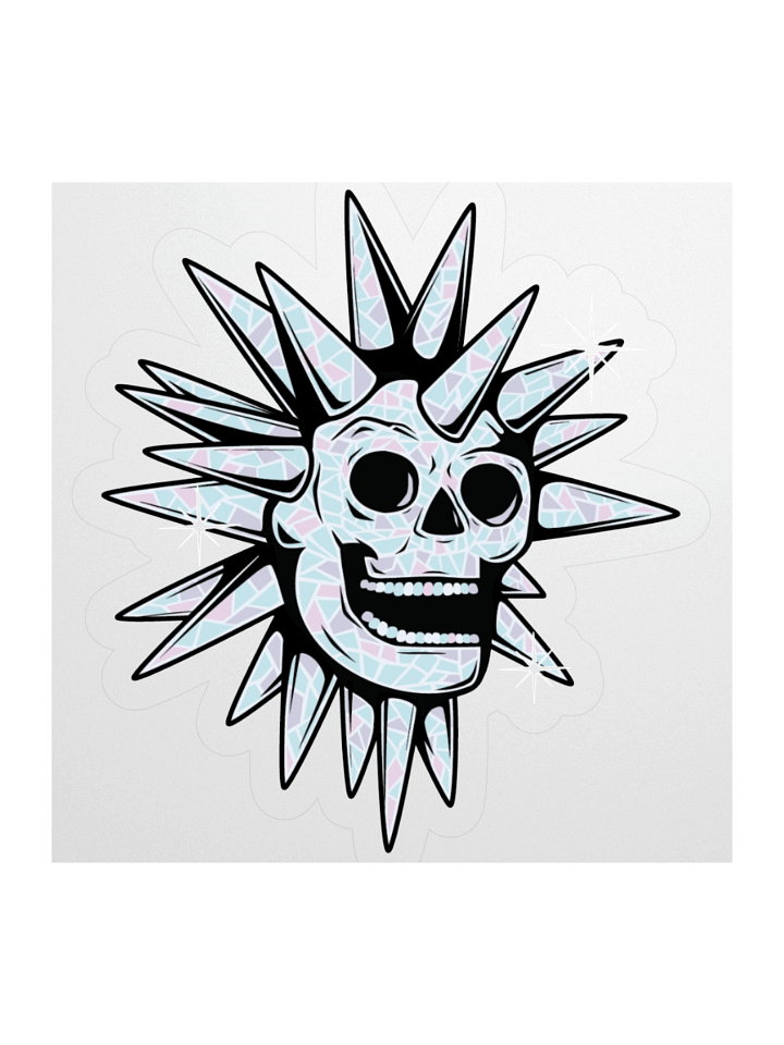 Disco Skull Sticker product image (2)