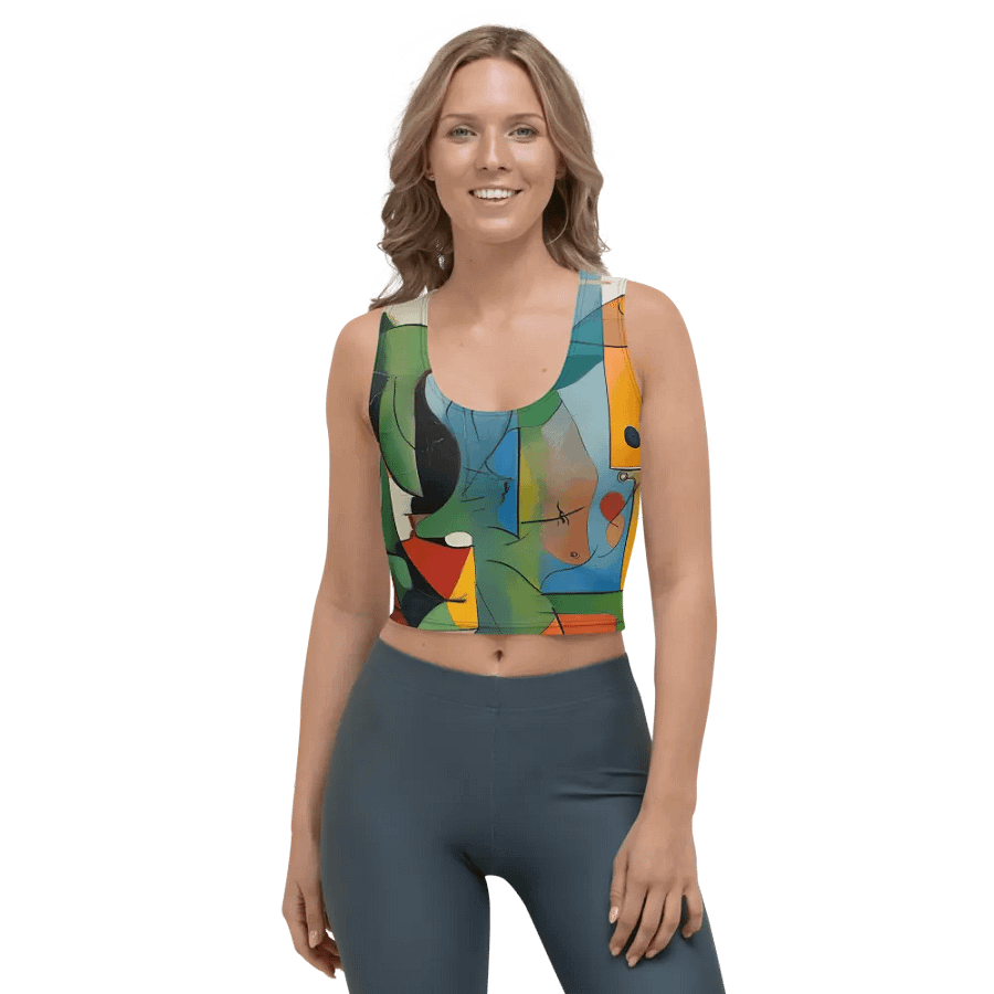 Symmetric Splendor Crop Top product image (1)