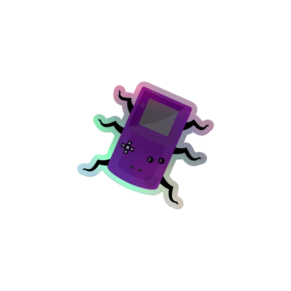 SplatCade Bug Holographic Sticker product image (1)