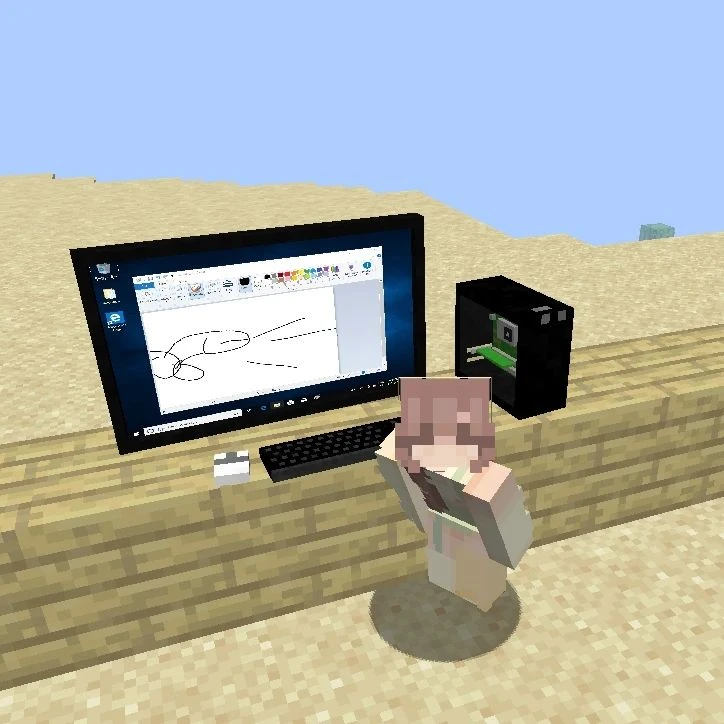 Look people, Windows in Minecraft!!