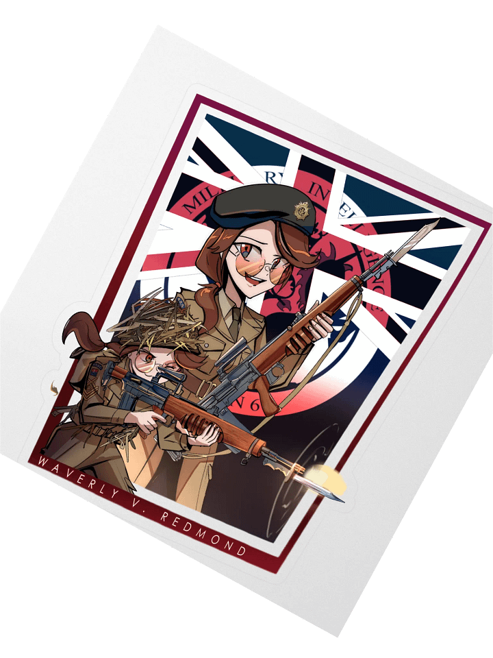 MI6 EM-2 Illustration STICKER product image (2)