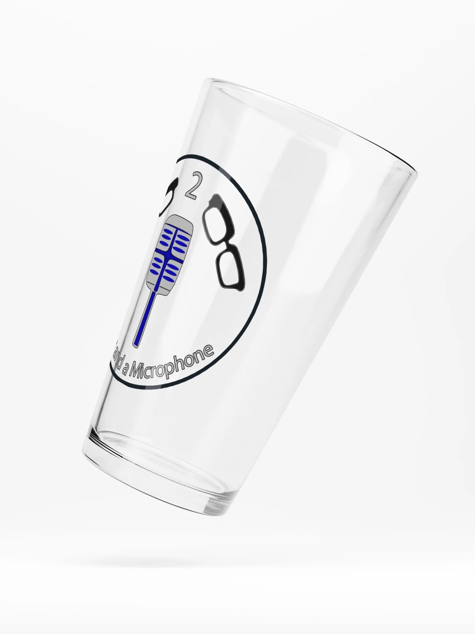 2 Geeks Pint Glass product image (5)