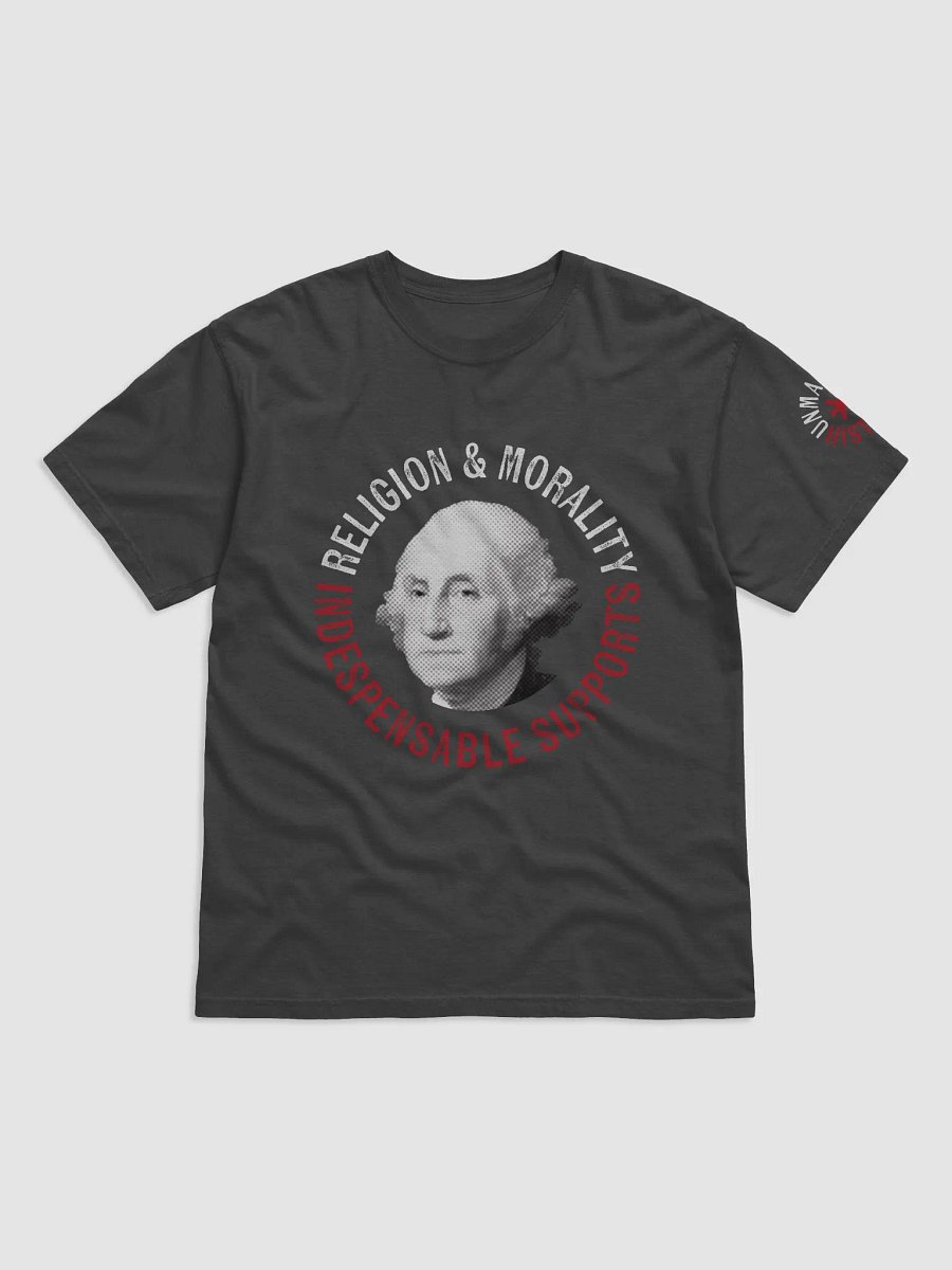 Washington Quote Circle T-Shirt - Dark product image (5)
