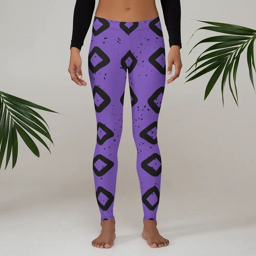 Purple Diamond Delight Leggings product image (3)