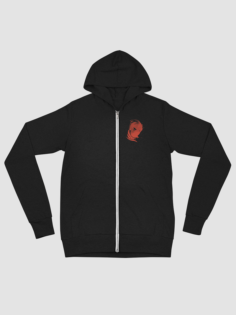 Ninjon Red Zip Hoodie