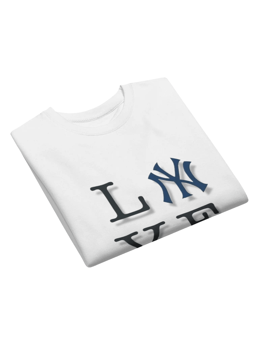 Love NYY Logo Premium Sweatshirt product image (9)