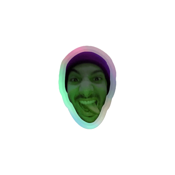 Stickers Holographic Baky Salopio 😈 product image (1)