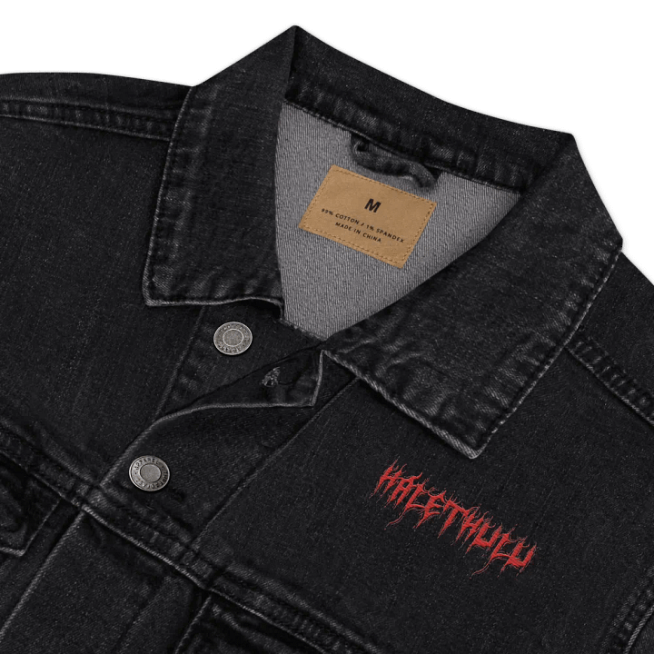 Halethulu Logo Denim Jacket product image (2)