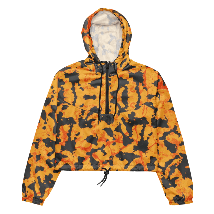 Wild Style Crop Hoodie Windbreaker product image (1)