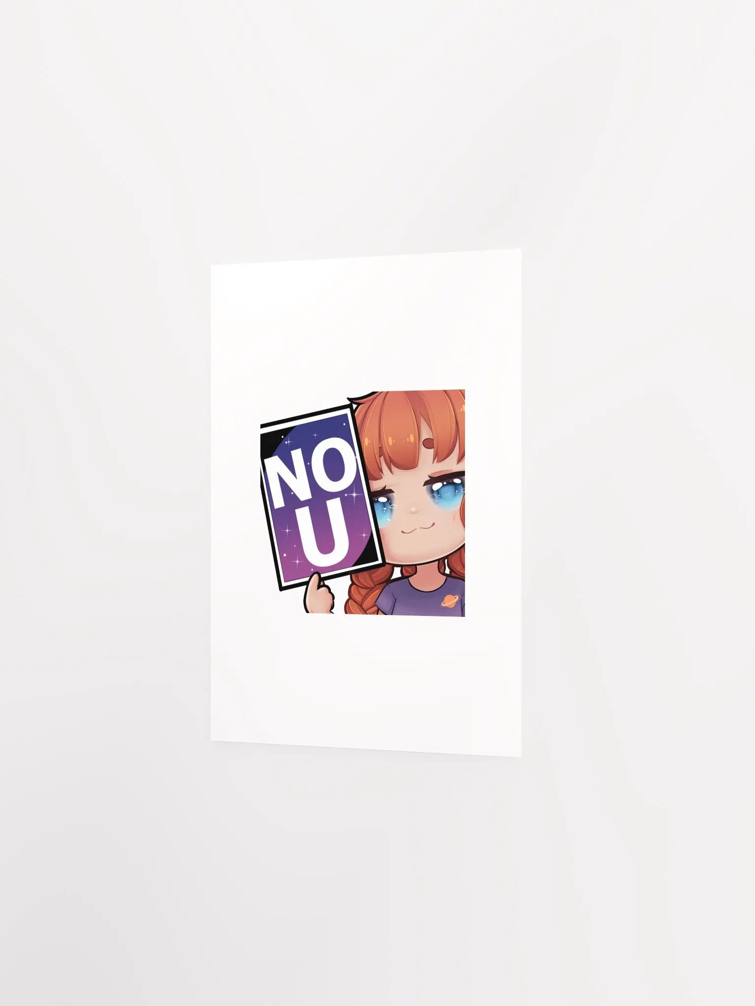 Cheeky 'NO U' Poster product image (2)