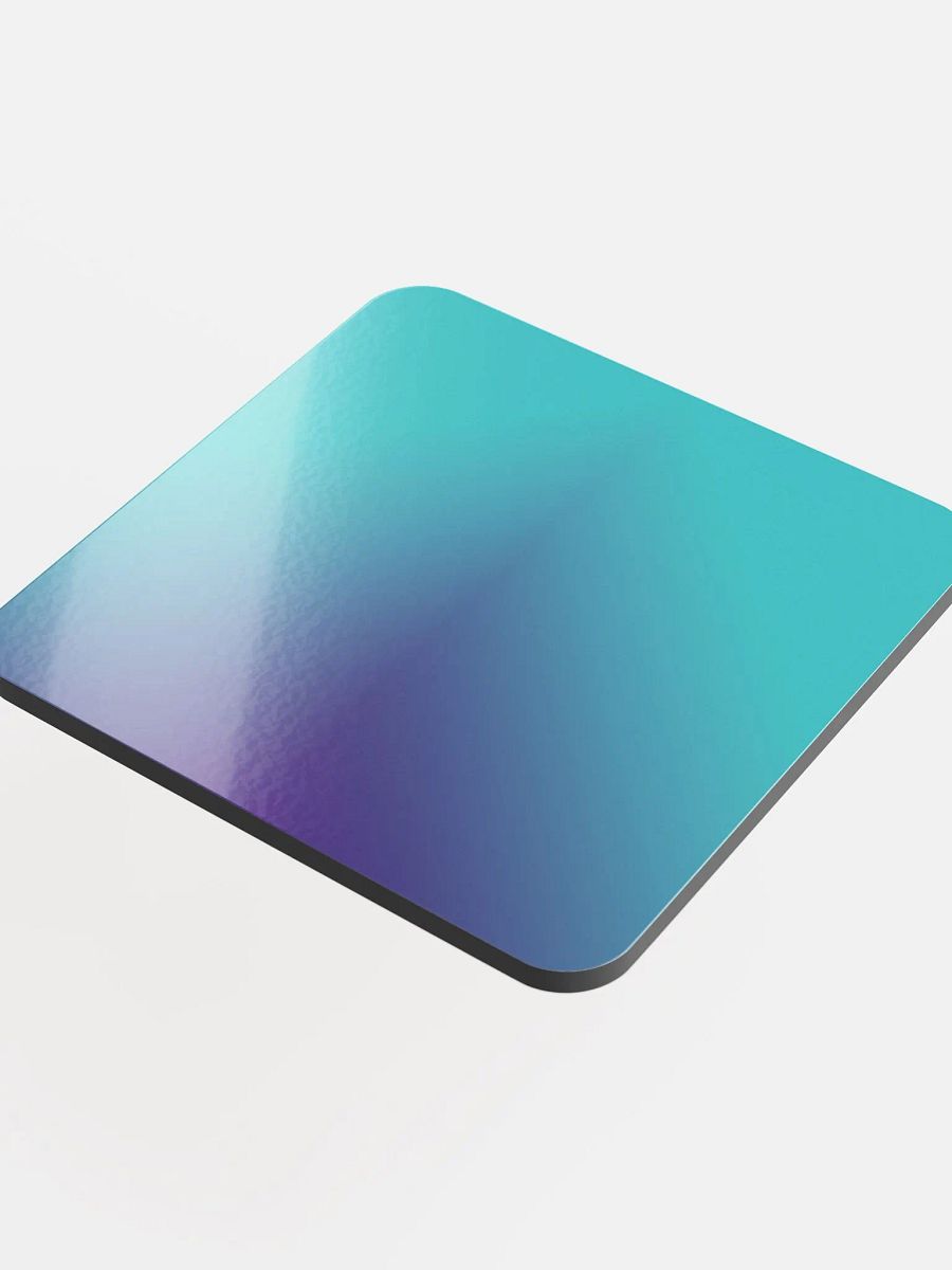 Glossy Coaster w/ OG Blue product image (4)