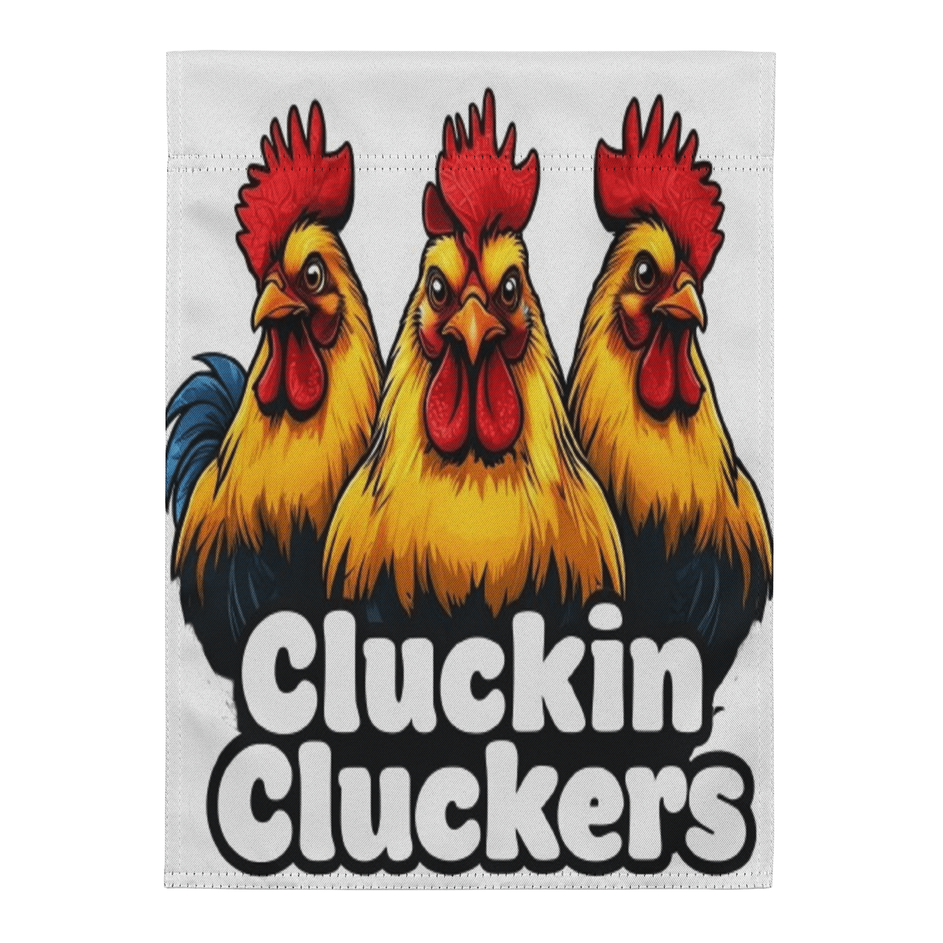 Cluckin' Cluckers Farm Flag product image (2)
