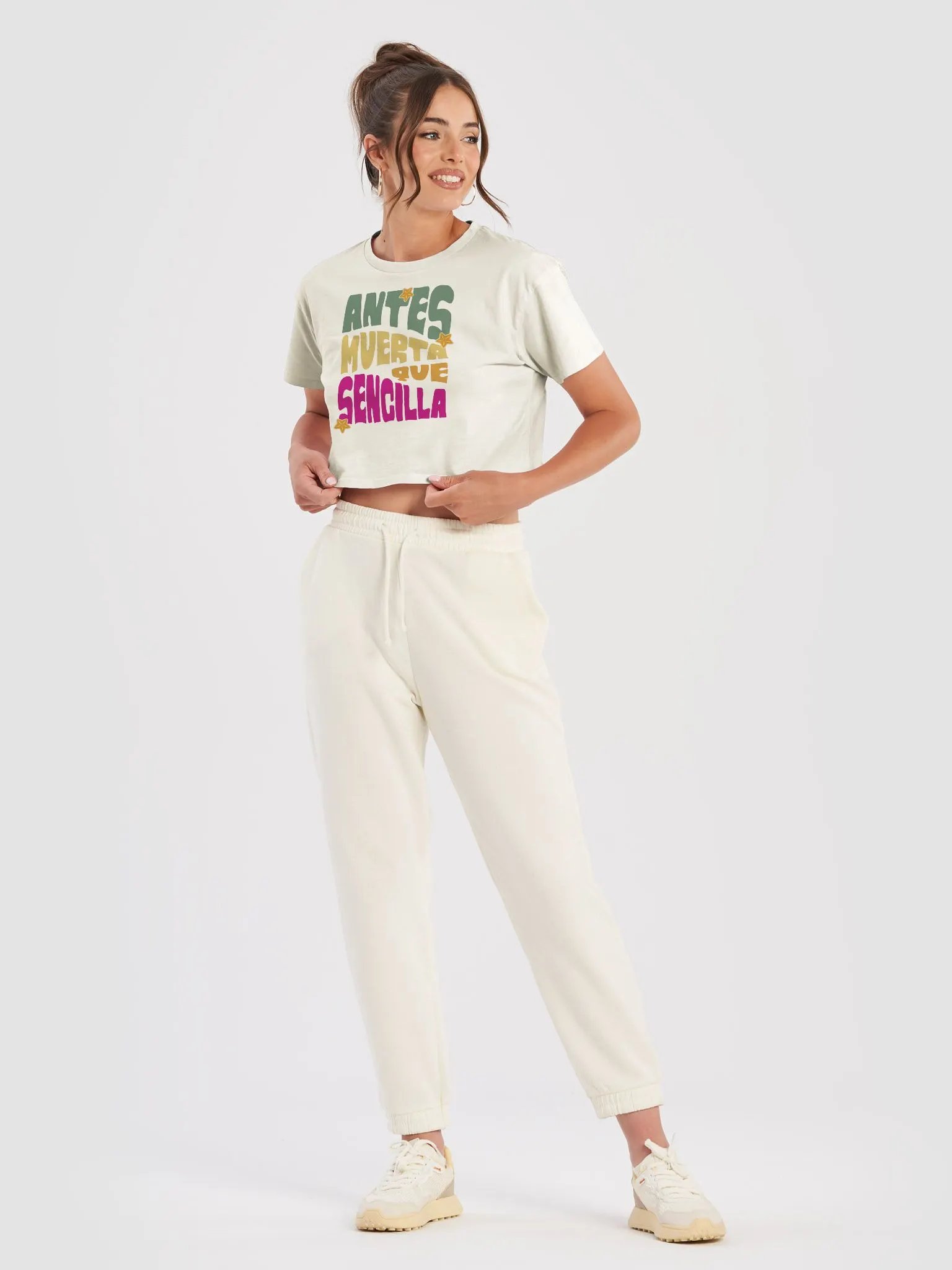 Antes Muerta Que Sencilla Crop Top product image (4)