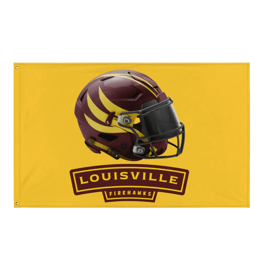 Louisville Firehawks Team Flag product image (1)