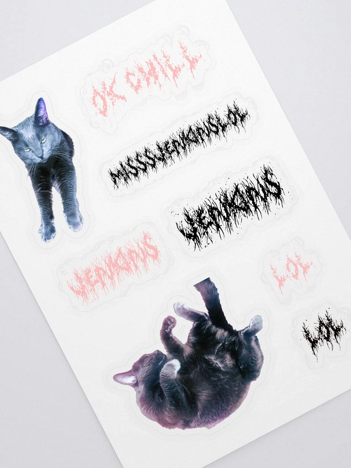 Jenkins Metal Stickers product image (1)