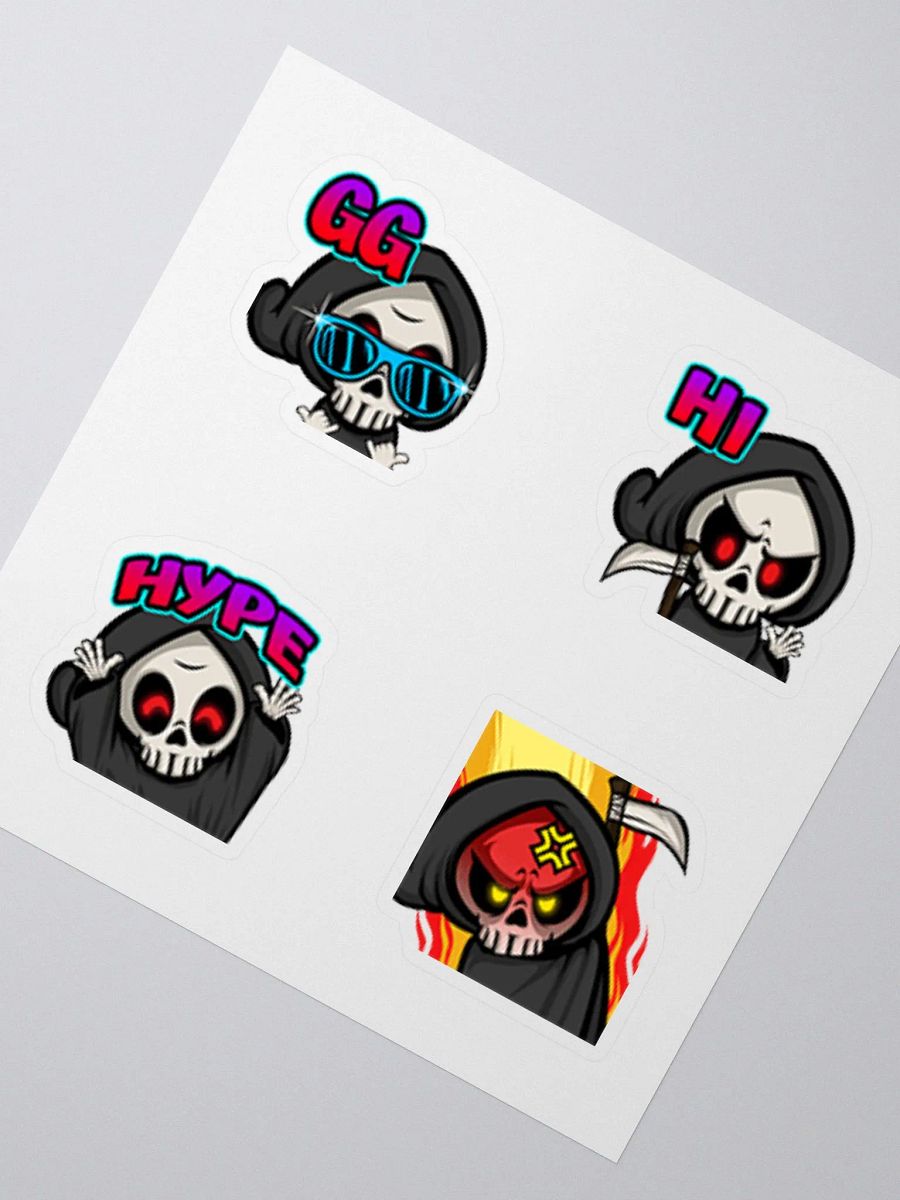 4-Pack Large Todd Emote Stickers - Pack #3 product image (2)