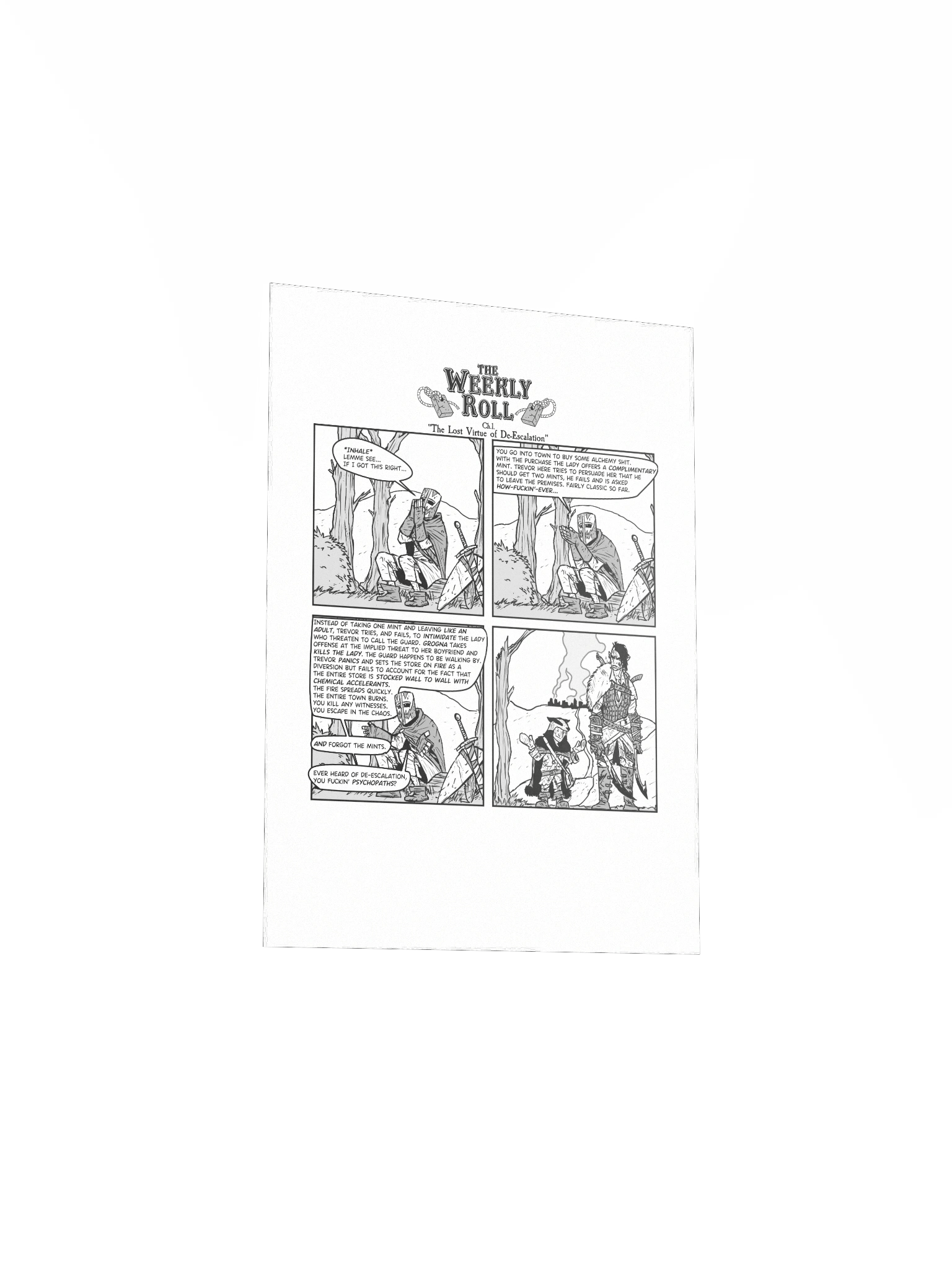 The Weekly Roll Ch. 150. Print Rectangular product image (10)