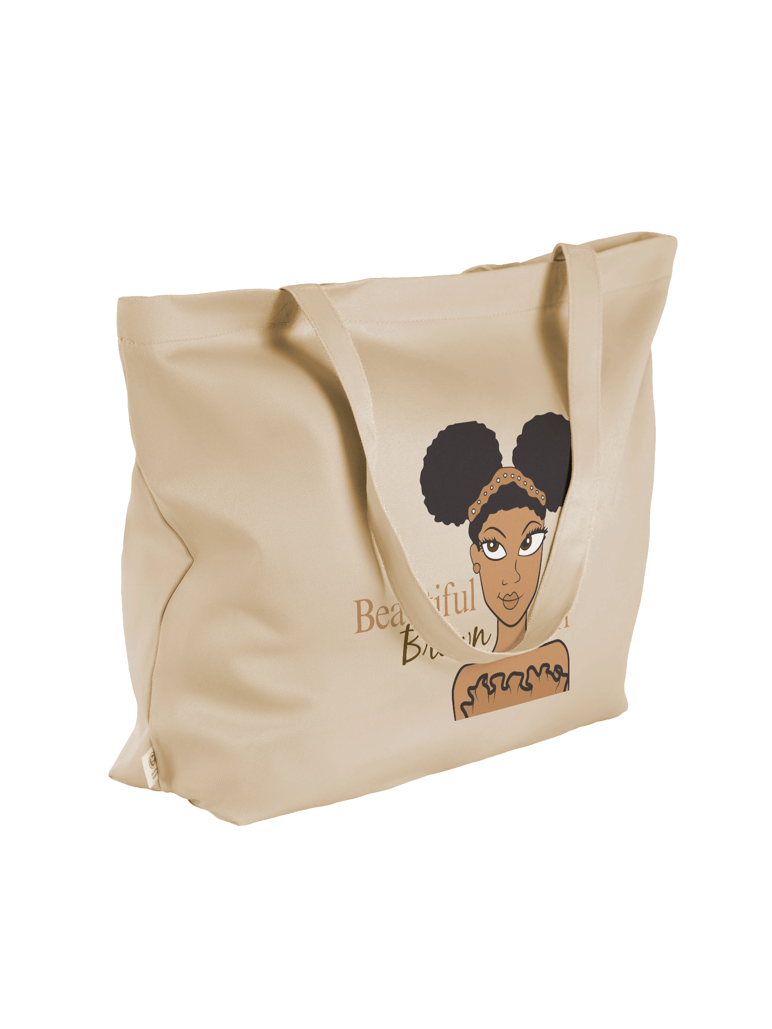 Caramel Beautiful Brown Girl Tote product image (5)