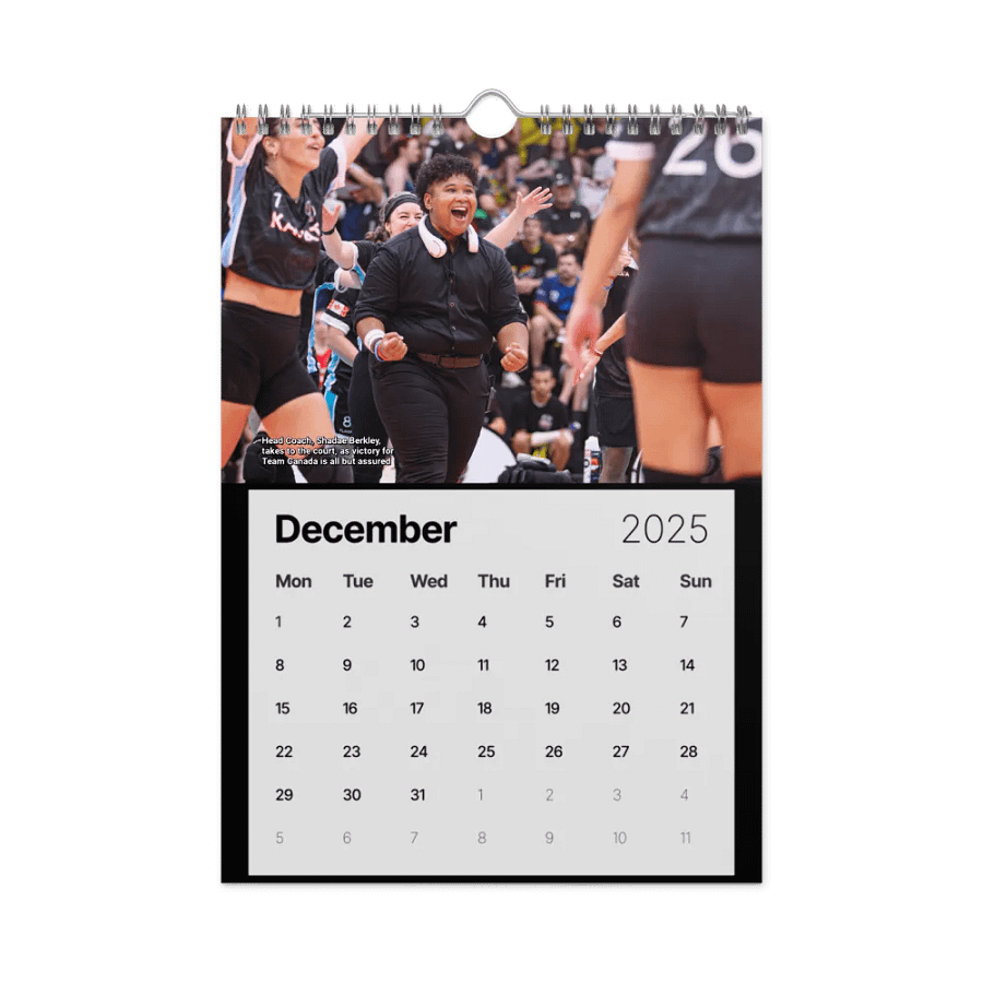 Team Canada Gold 2025 Calendar product image (4)