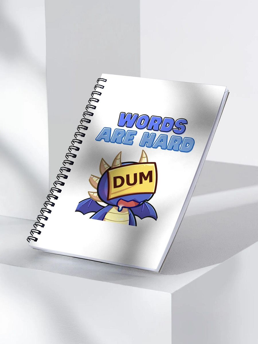 WORDS ARE HARD NOTEBOOK product image (3)