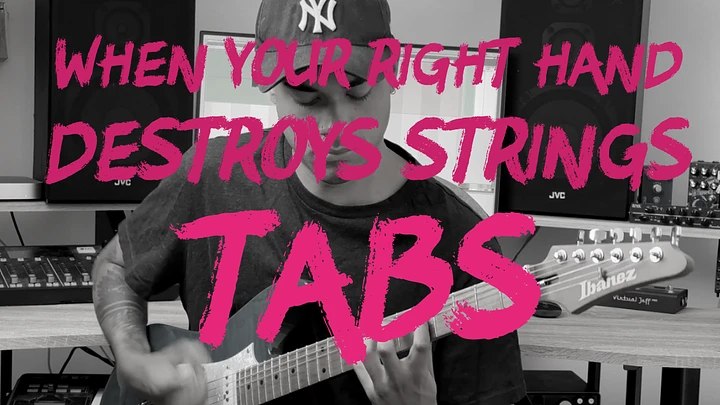 When Your Right Hand Destroys Strings Tabs product image (1)