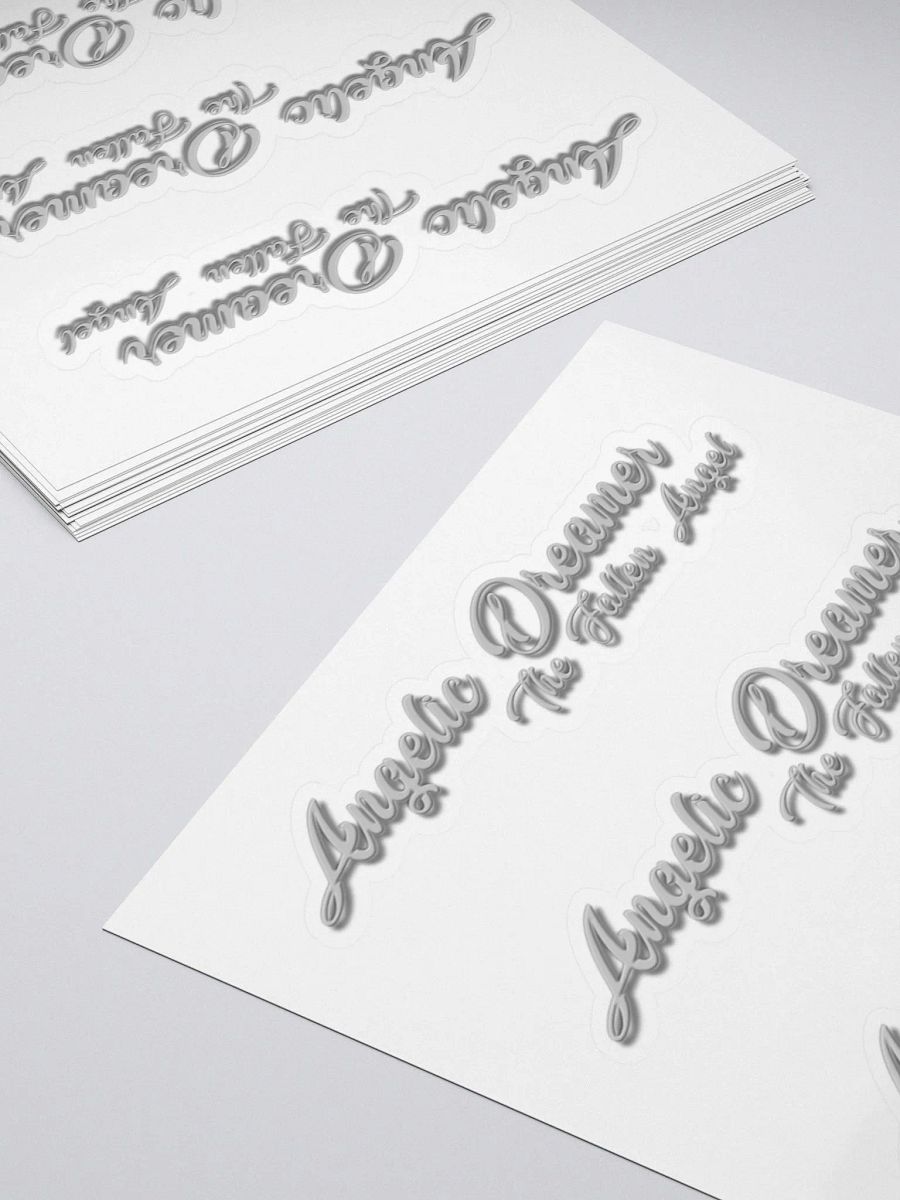 Angelic_Dreamer Logo Sticker Sheet product image (4)