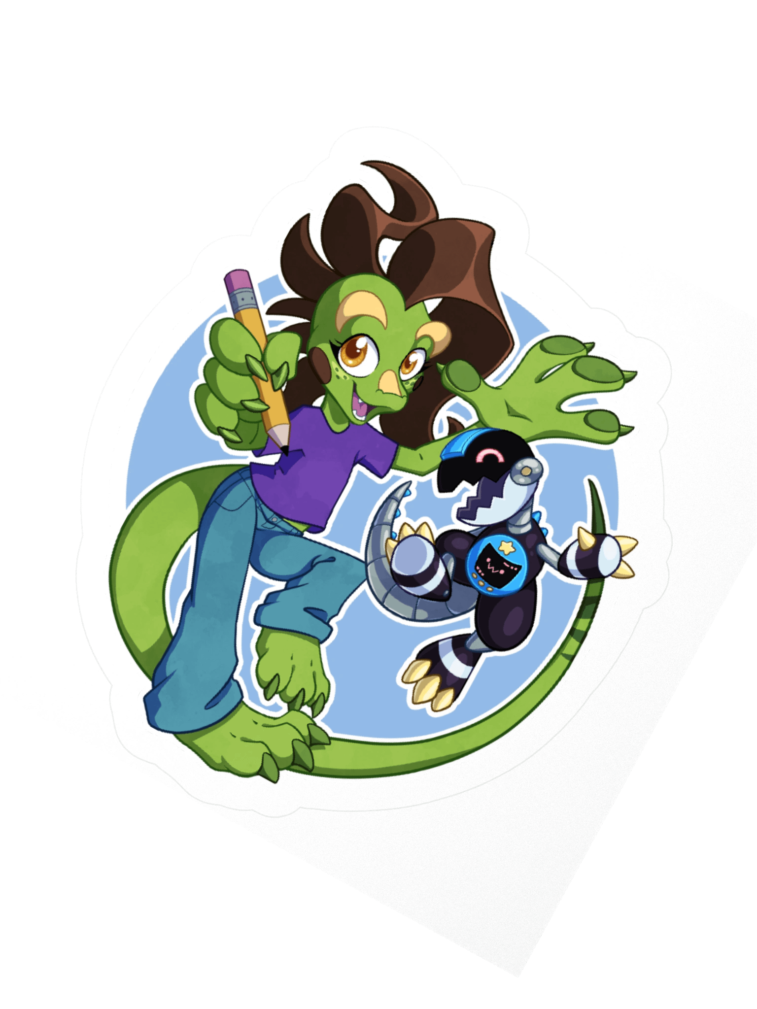 Lizzy and Rex : Kisscut sticker product image (2)