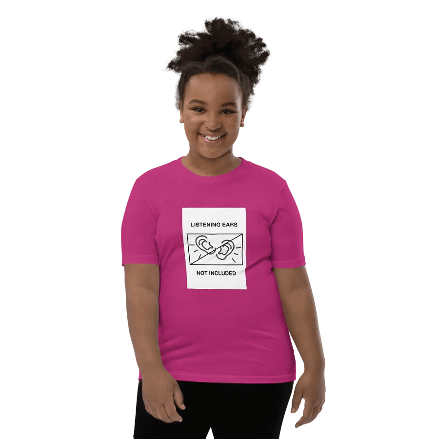 Youth Printed T-Shirt - Listening Ears Not Included product image (85)