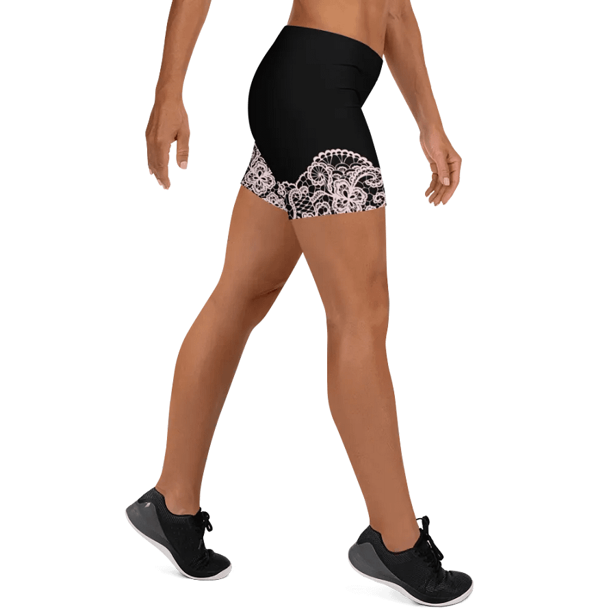 Lace Pink Premium Sportwear Shorts product image (9)