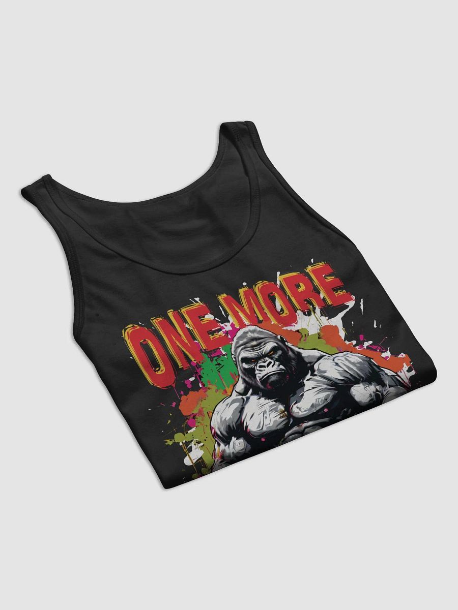 One More Rep Gorilla Fitness Gym Workout Jersey Tank Top product image (8)