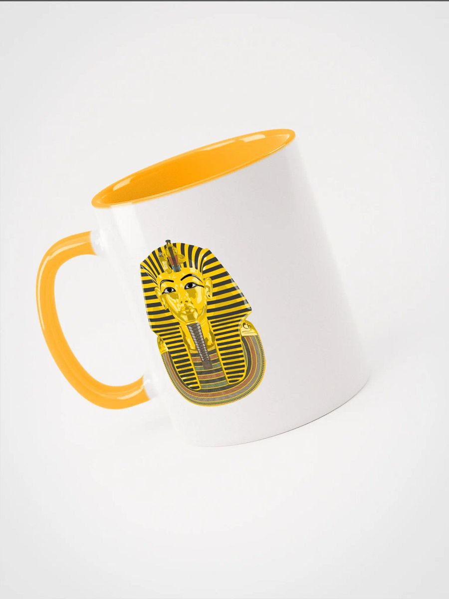 Tutankhamun Mask Accent Ceramic Mug product image (3)