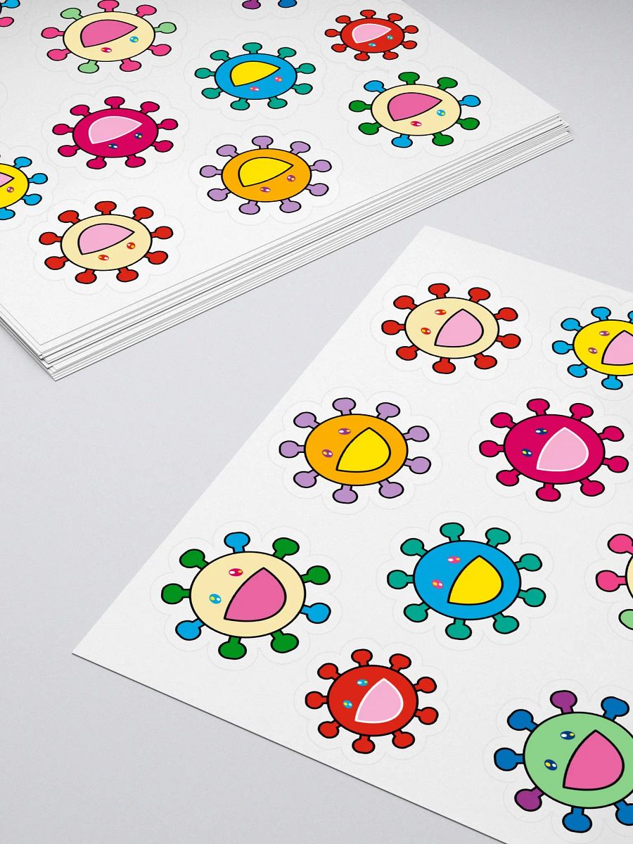 Corona-Chan Sticker Sheet product image (4)