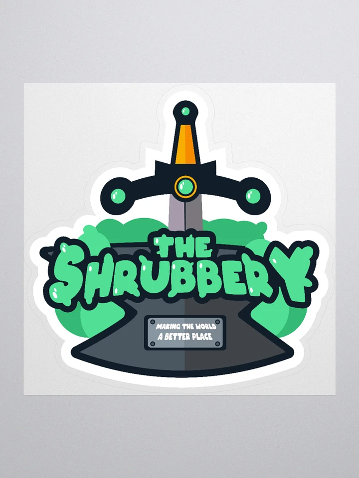 The Shrubbery Sticker product image (1)