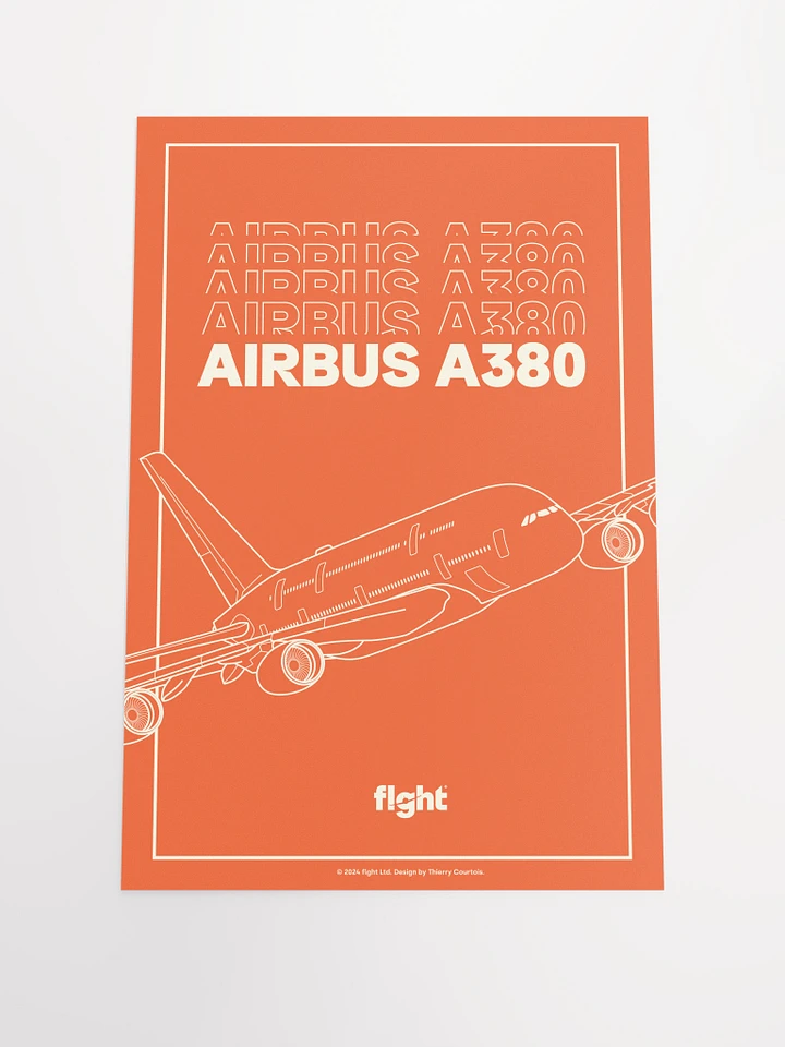 flght Airbus A380 Print product image (1)