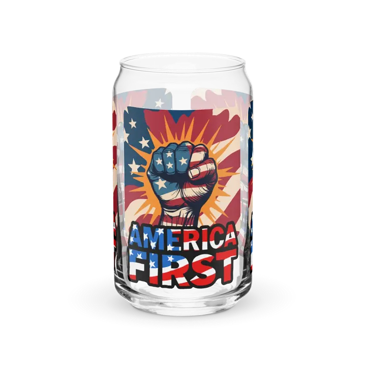Can-Shaped Glass: America First product image (1)