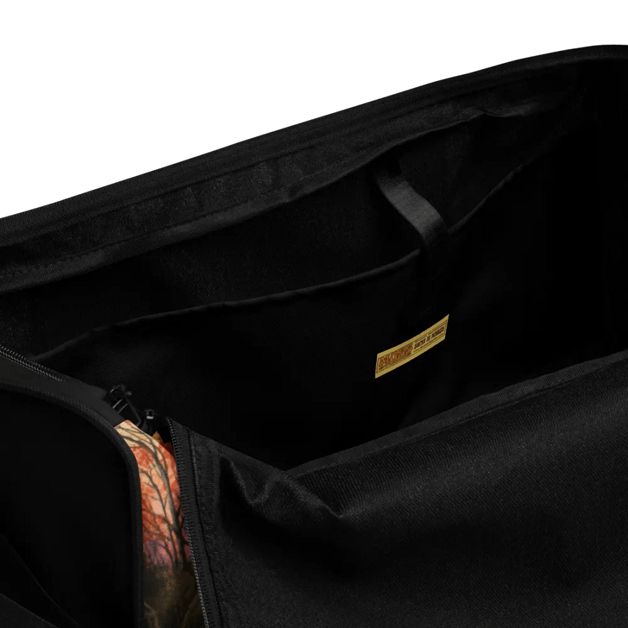Swan in Autumn Print Duffle Bag product image (6)