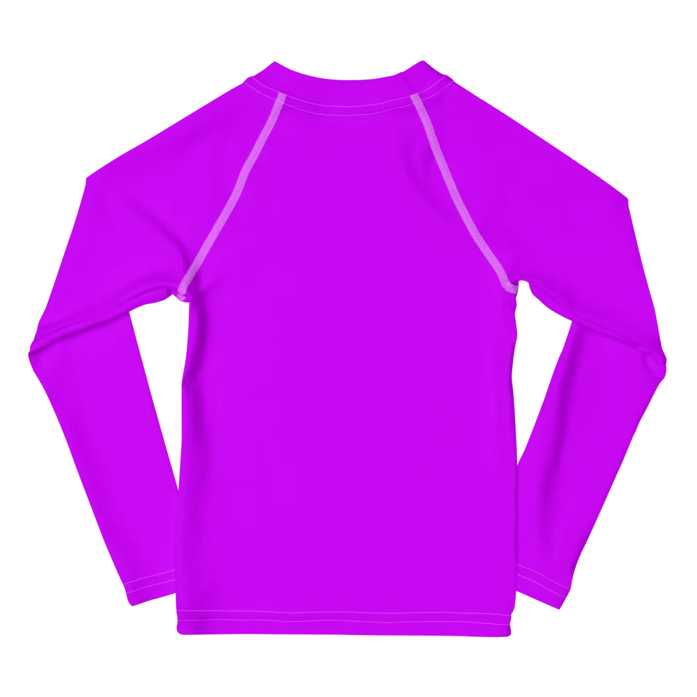Mermaid Magic Kids Rash Guard product image (2)
