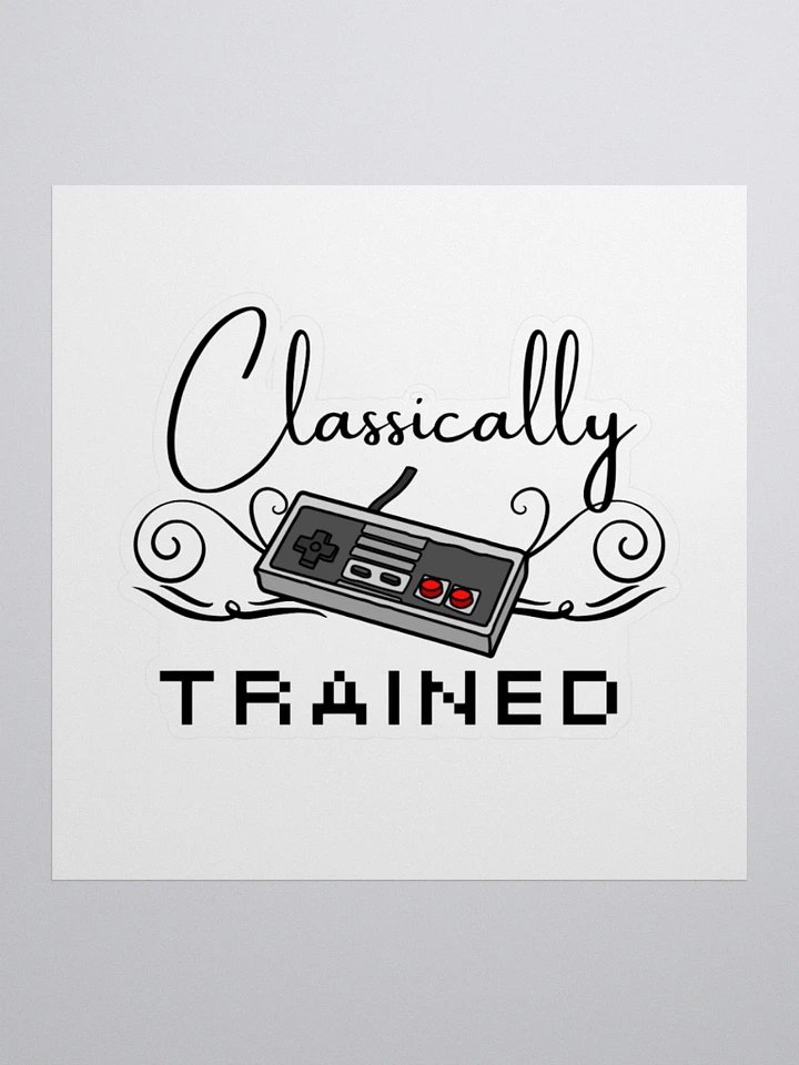 Classically Trained Sticker product image (1)