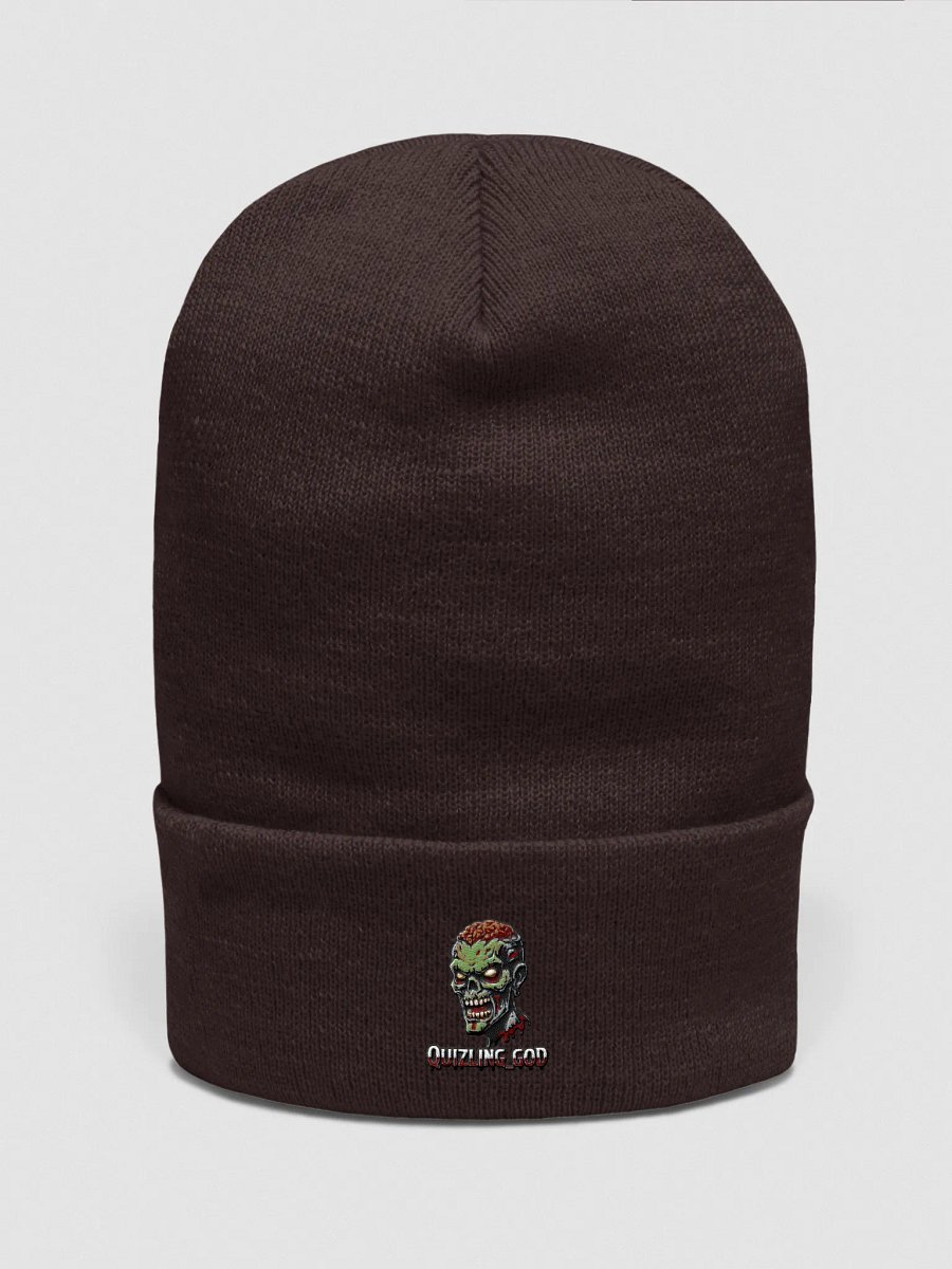 Zombie Brainiac Cuffed Beanie product image (1)