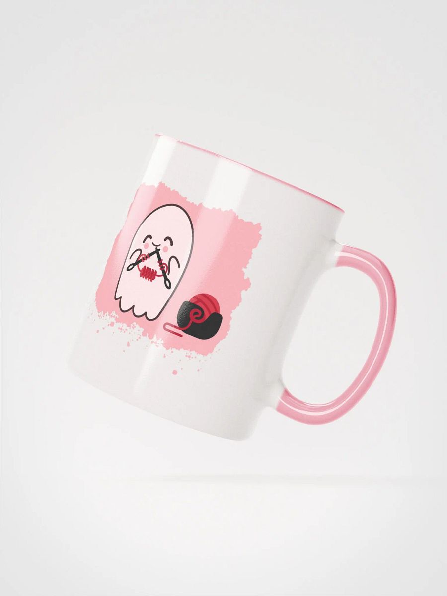 Ghost Hero Crocheting Ceramic Mug product image (2)