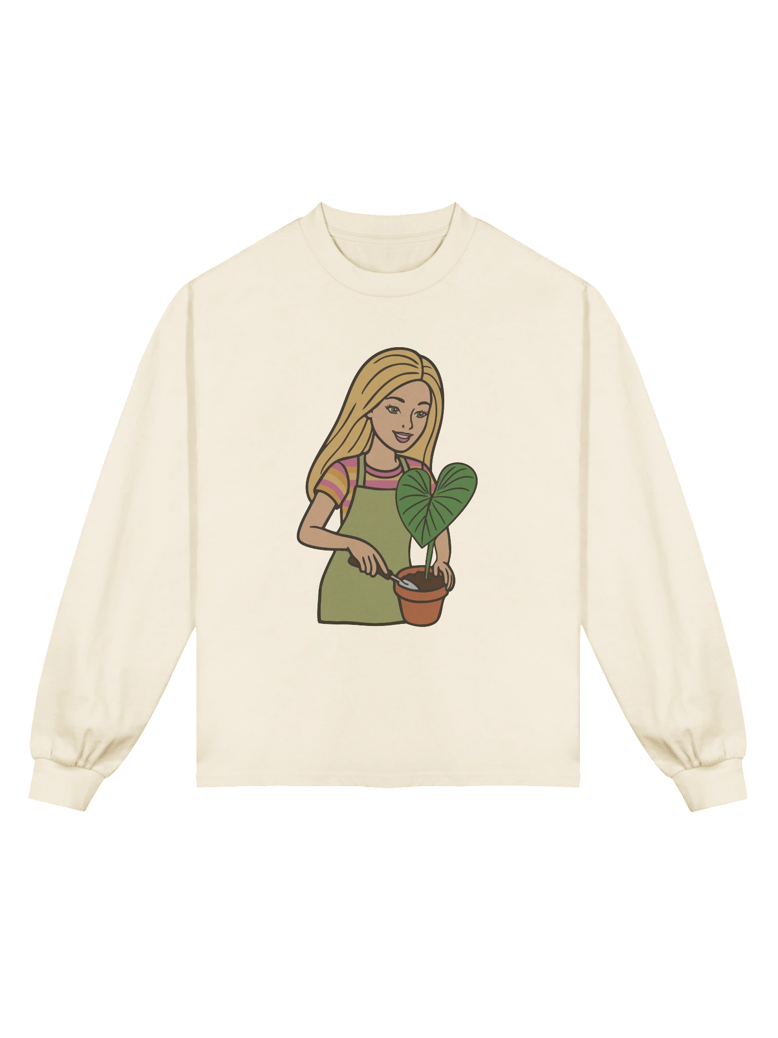 HOT GIRLS 💖 PLANTS - Premium Heavyweight Long Sleeve product image (1)