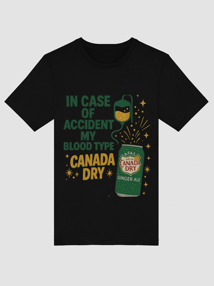 Canada Dry Blood Type T-Shirt product image (31)